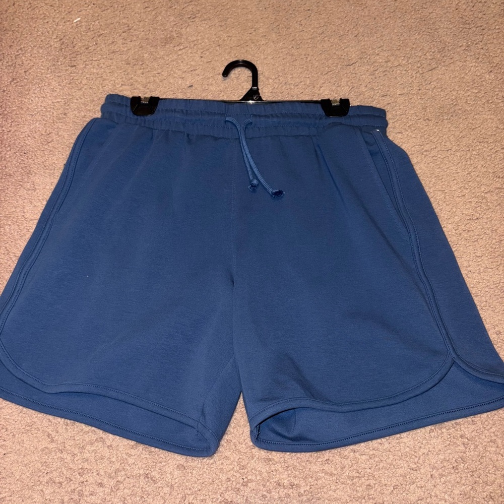 Men's Blue Casual Shorts